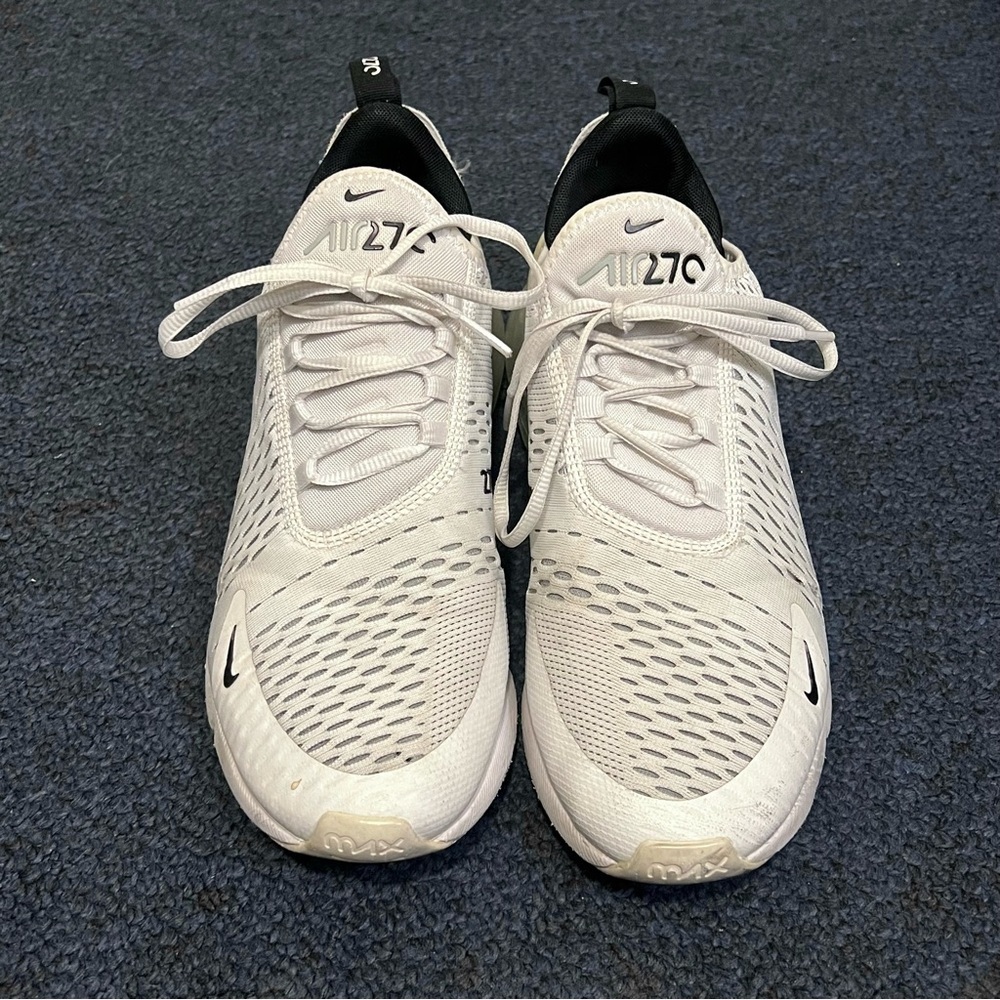 Nike Air Max 270 Men’s Sneakers in White - Size 9.5